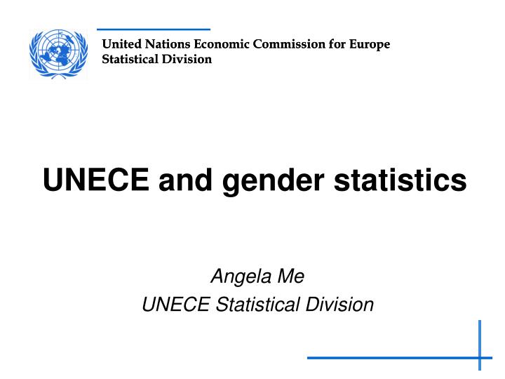 unece and gender statistics