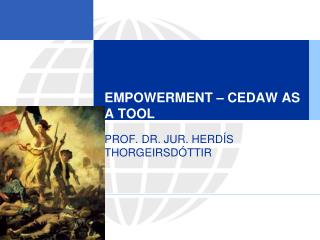 empowerment cedaw as a tool