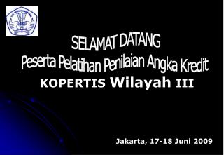 jakarta 17 18 juni 2009