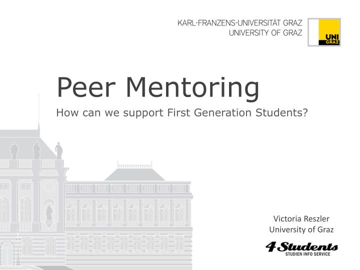 peer mentoring
