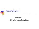 Advanced Simultaneous Equations: The Three-Stage Least Squares Method Explained - slide 1