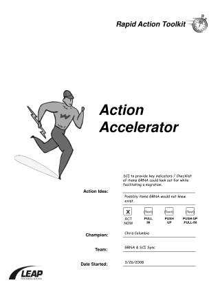 Action Accelerator