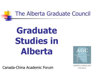 The Alberta Graduate Council