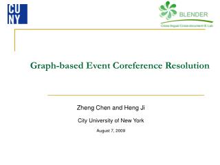 Graph-based Event Coreference Resolution
