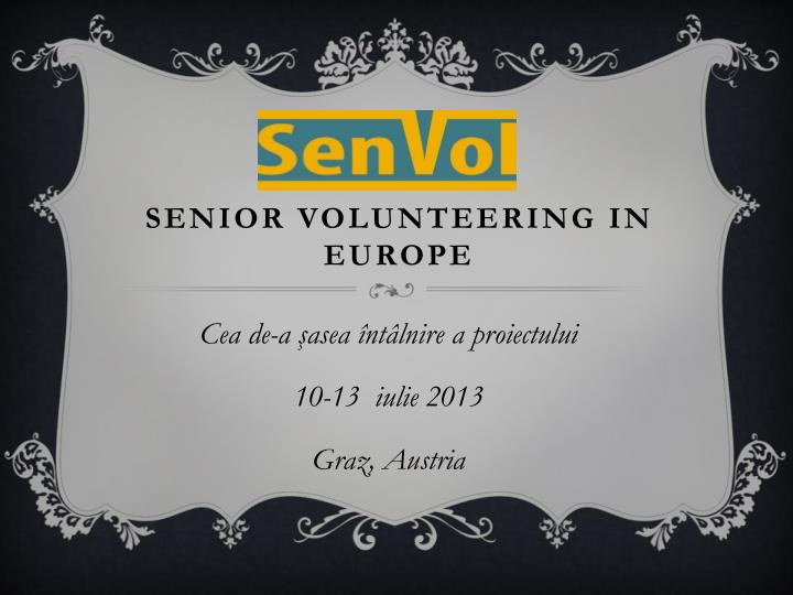 senior volunteering in europe