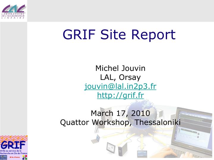 grif site report