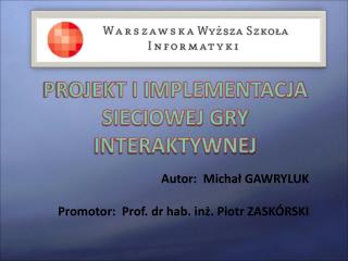 autor micha gawryluk