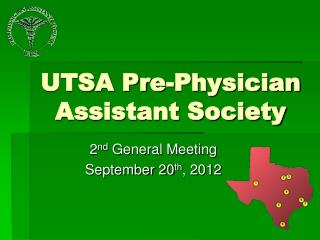 UTSA Pre-Physician Assistant Society