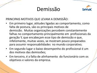 demiss o