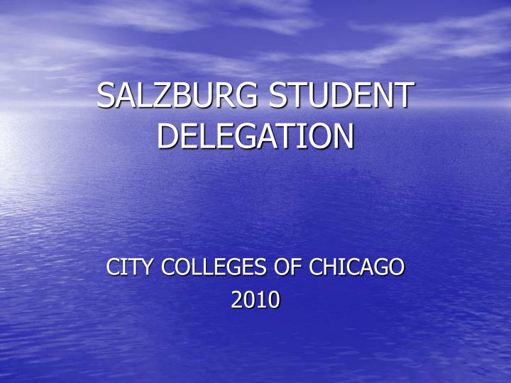 salzburg student delegation