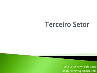 terceiro setor