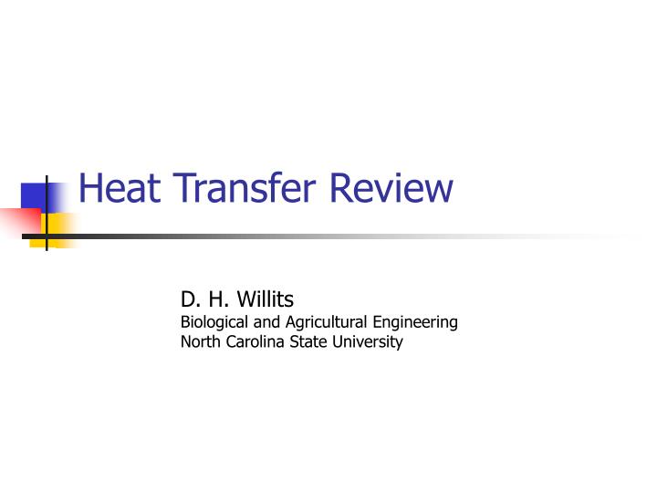 heat transfer review