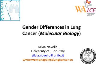 Gender Differences in Lung Cancer ( Molecular Biology )