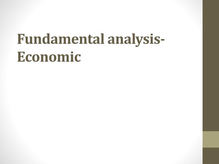 fundamental analysis economic