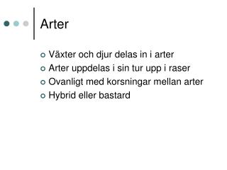 arter