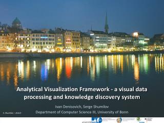 Analytical Visualization Framework - a visual data processing and knowledge discovery system