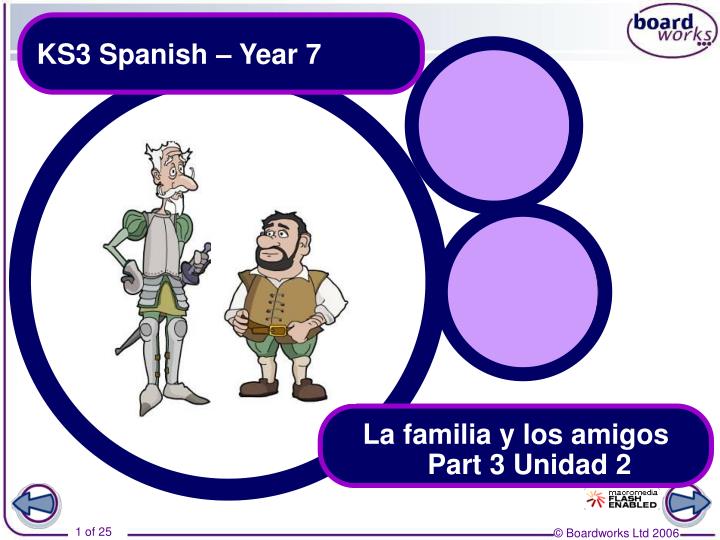 ks3 spanish year 7