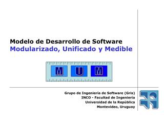 modelo de desarrollo de software modularizado unificado y medible