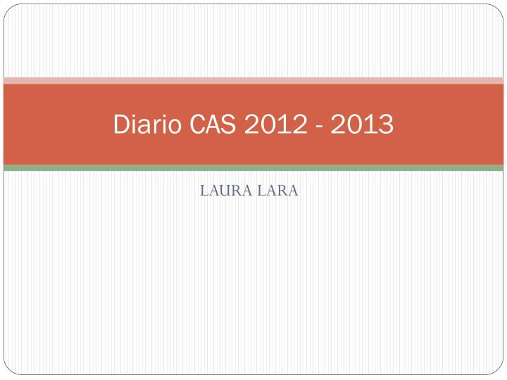 diario cas 2012 2013