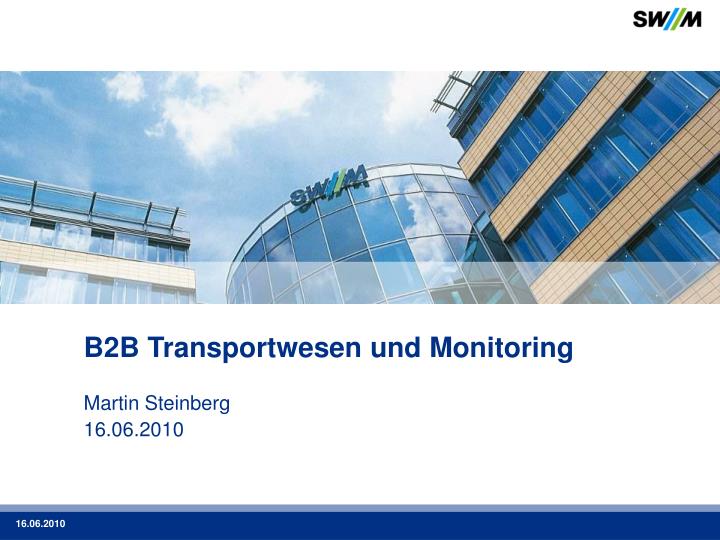 b2b transportwesen und monitoring
