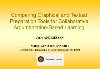 Comparing Graphical and Textual Preparation Tools for Collaborative Argumentation-Based Learning
