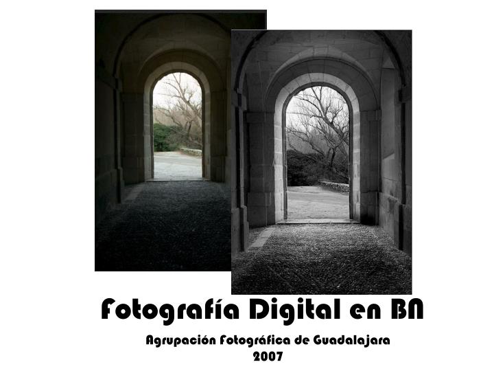 fotograf a digital en bn