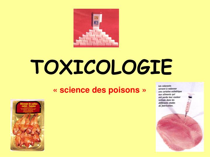 toxicologie