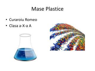 mase plastice