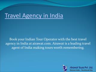 travel agency in india