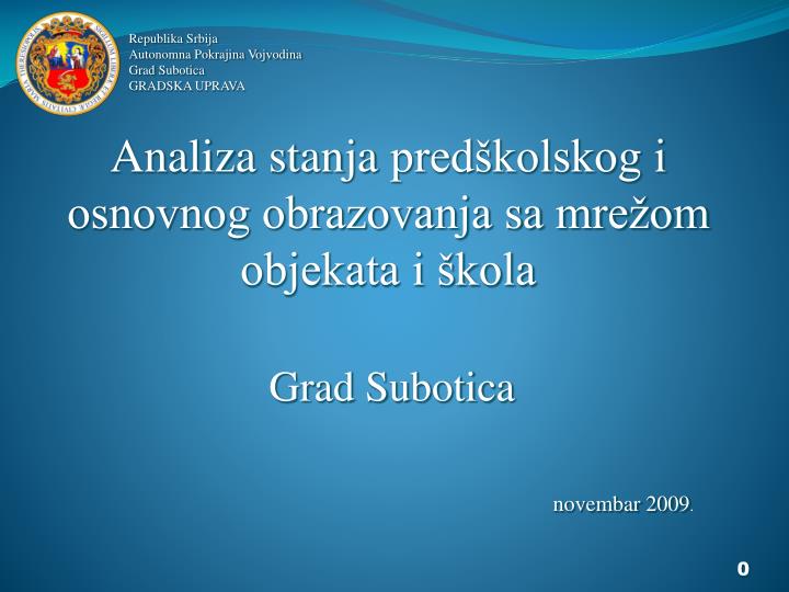 grad subotica novembar 2009