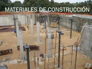 materiales de construcci n