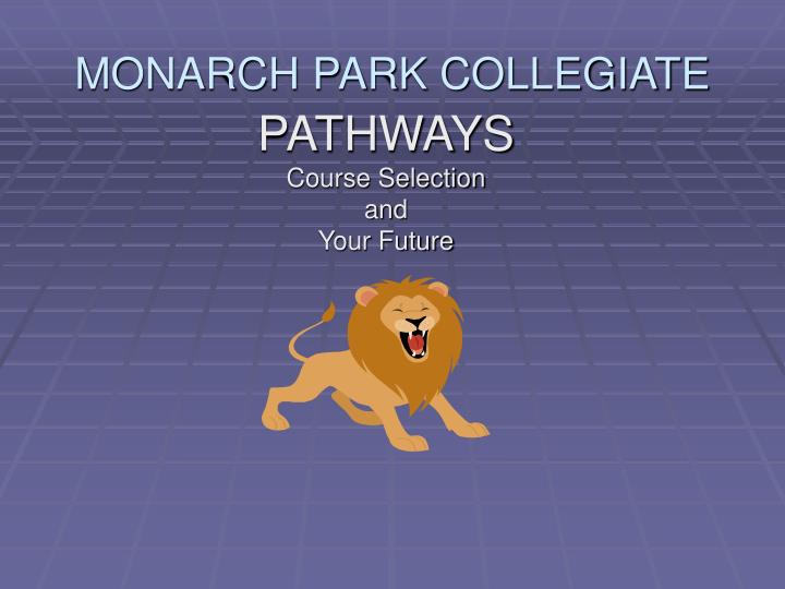 pathways course selection and your future