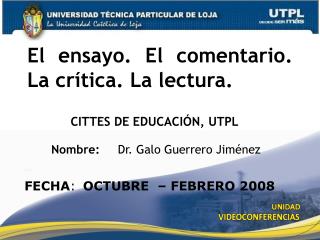 cittes de educaci n utpl