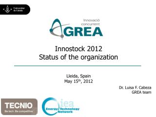 Innostock 2012 Status of the organization