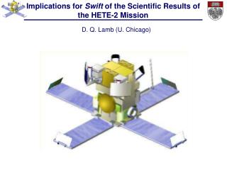 Implications for Swift of the Scientific Results of the HETE-2 Mission