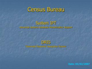 Census Bureau