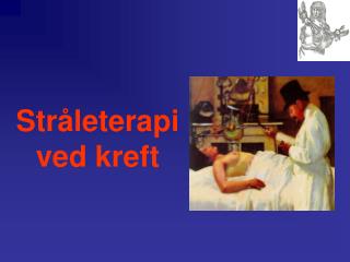 str leterapi ved kreft