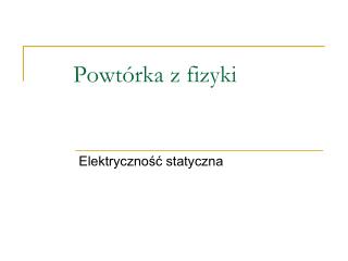 powt rka z fizyki
