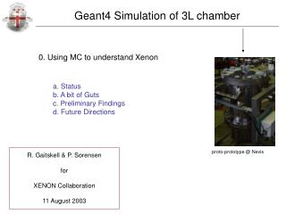 0. Using MC to understand Xenon