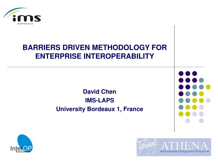 david chen ims laps university bordeaux 1 france