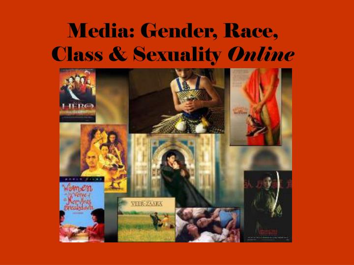 media gender race class sexuality online