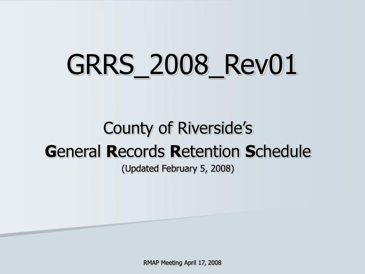 grrs 2008 rev01