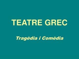 teatre grec