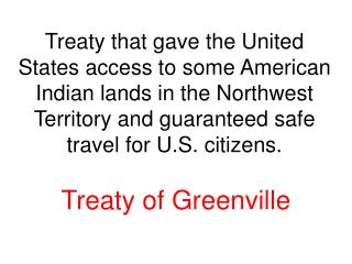 Treaty of Greenville