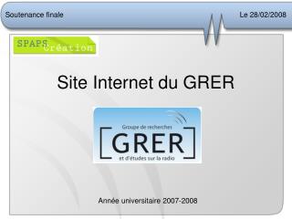 site internet du grer