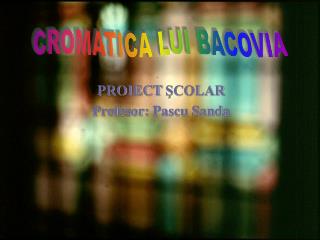 proiect colar profesor pascu sanda
