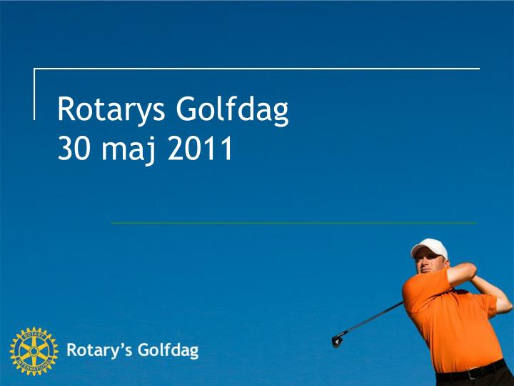 rotarys golfdag 30 maj 2011
