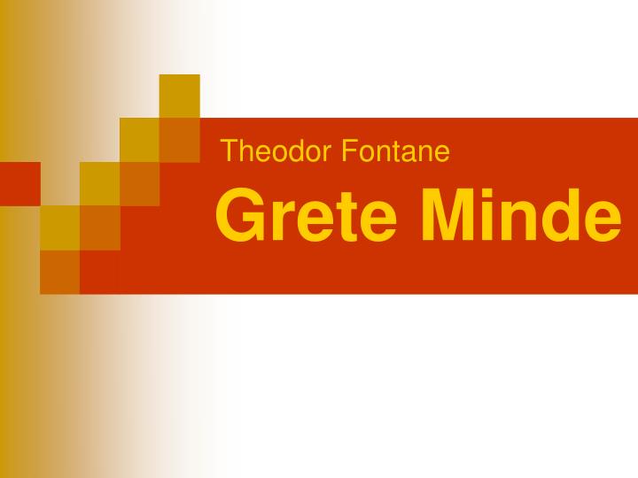 grete minde