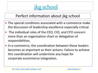 View about Jkg school