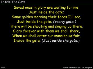 Inside The Gate